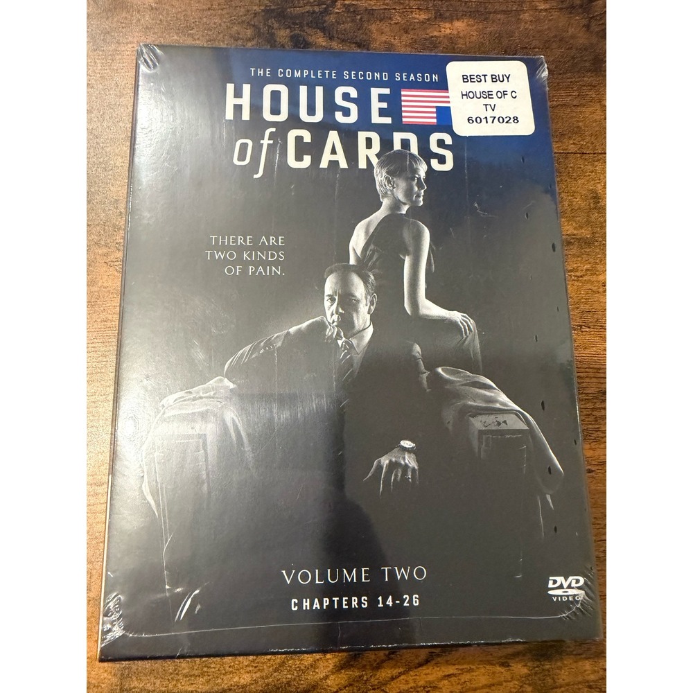 House of Cards The Complete Second Season DVD Volume 2 Chapters 14-26 New Sealed